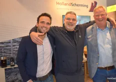 Ramon Bruers with Holland Screens, Tom Zwaneburg from Van der Waay en Peter Rense with Holland Screens, It’s always fun with those guys.